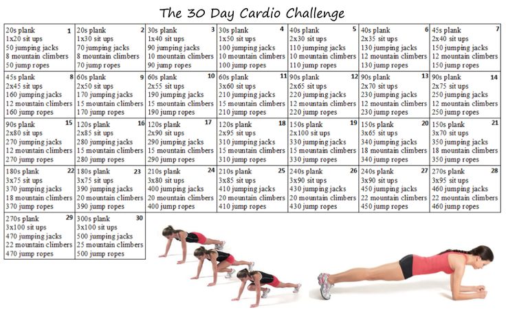 Your 30-day jumping jack challenge