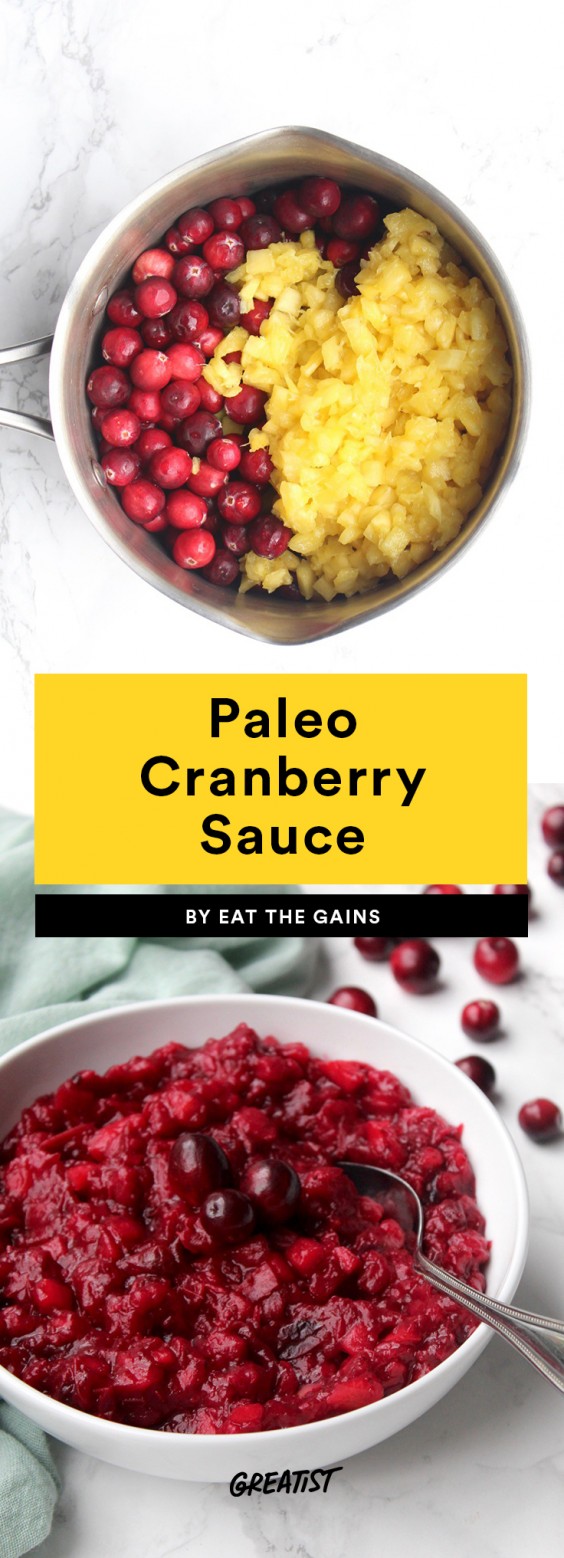 Paleo Cranberry Sauce